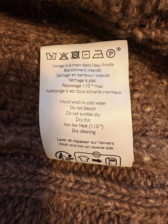 Sezane Andina Cardigan - Heather brown - S - Picture 10 of 13